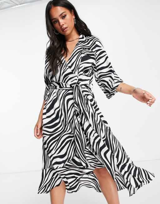 Topshop zebra shop shirt dress