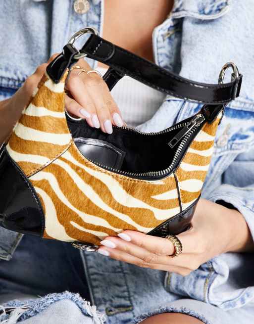 Zebra print bag topshop new arrivals