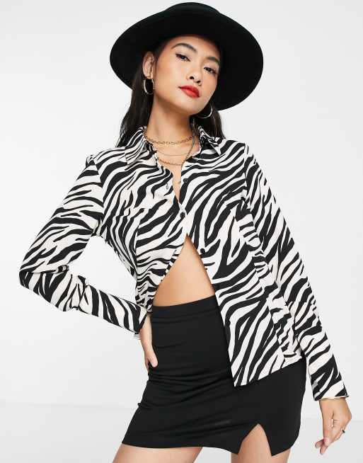 Zebra 2025 print topshop