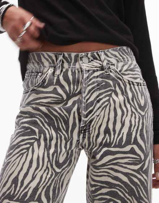 Zebra print topshop sales