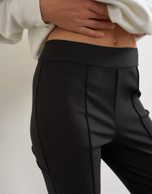 Topshop zip cuff pants in black, 2 of 5