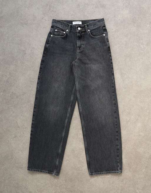 Tosphop Cinch low rise relaxed jean in pretty grey, 6 of 7