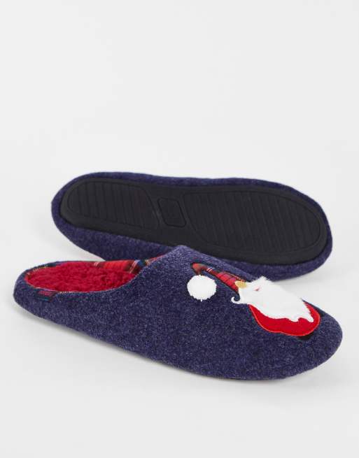 Mens sales santa slippers