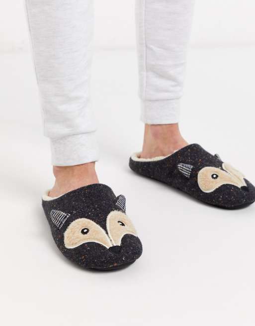 Totes fox slippers new arrivals