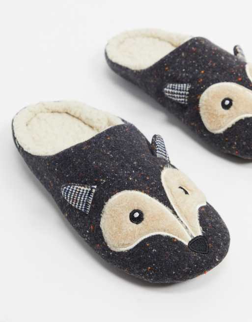 Totes outlet fox slippers