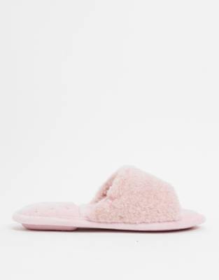 isotoner mule slippers