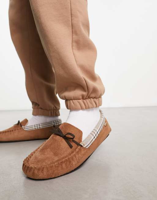 Totes moccasin store slippers mens