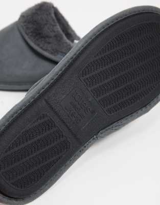 fur lined mule slippers