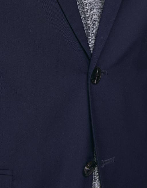Traje azul marino oscuro de corte slim Franco de Jack & Jones, 2 de 4