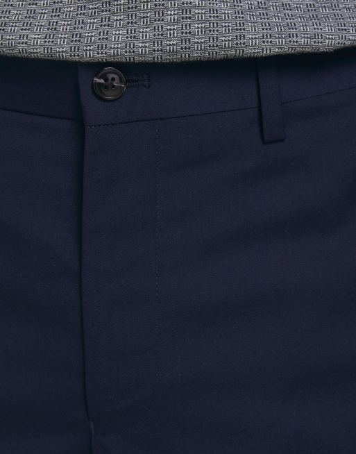Traje azul marino oscuro de corte slim Franco de Jack & Jones, 4 de 4