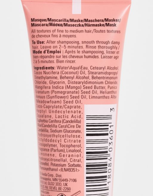 Tratamiento de mascarilla de hidratación ligera de tamaño viaje Nutriplenish de 25 ml de Aveda, 3 de 4