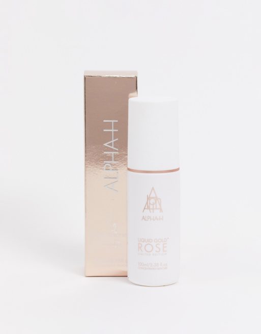 Tratamiento exfoliante con ácido glicólico al 5% y rosas de 100 ml Liquid Gold de Alpha-H