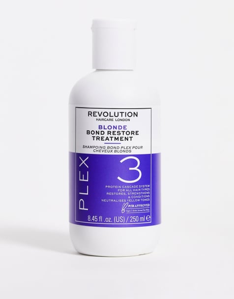 Tratamiento para cabellos rubios Plex 3 Bond Restore de 250 ml de Revolution Haircare - view 1