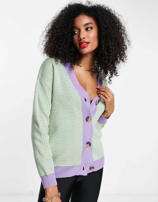 Trendyol - Edged - Mintfarvet cardigan