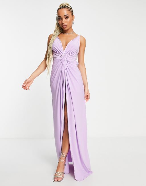 In Control Maxi Dress Lilac