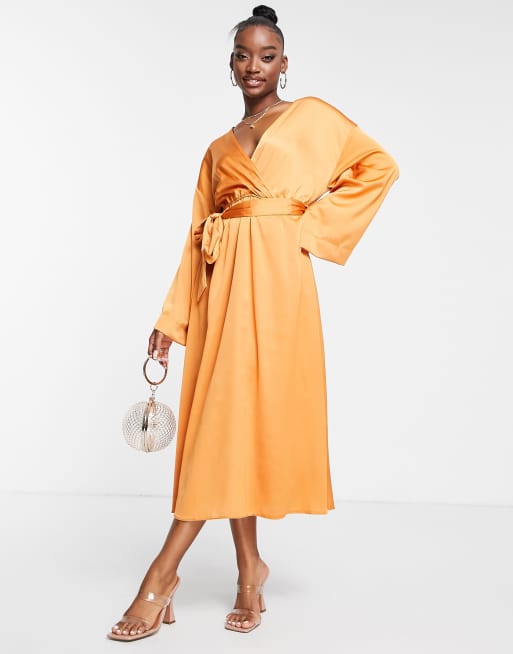knee length dresses for ladies Women's Cinnamon Drop Waist Off-Shoulder Mesh Midi Dress XS/XS/S/M/L/XL/Customize Brown Mean Blvd Brown / Xs main image 1