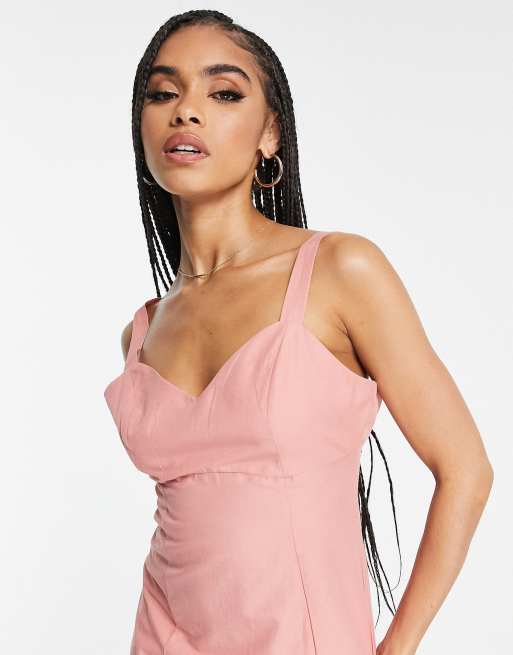 Baby pink shop cami dress