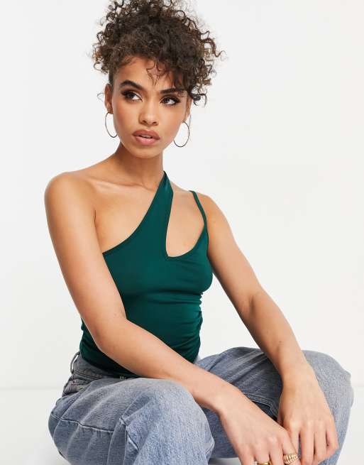 Green one 2025 shoulder top