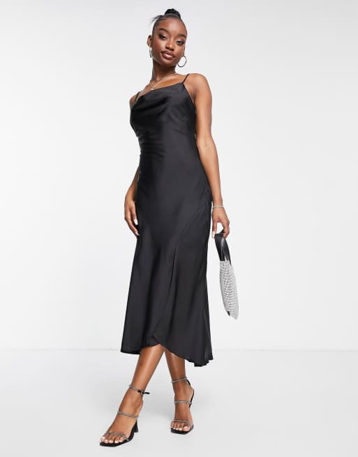 Trendyol - Robe caraco - Noir