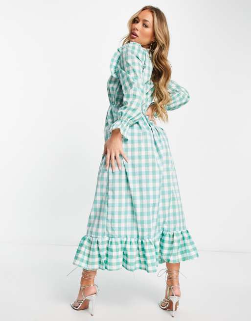 Robe cheap longue vichy