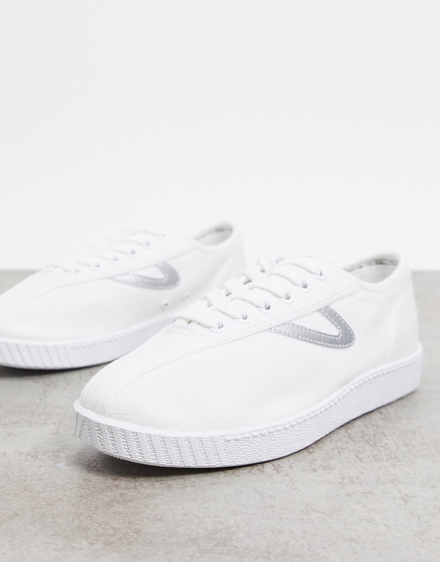 Tretorn - Nylite - Sneakers in wit en zilver