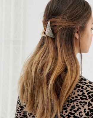 фото Треугольная заколка для волос designb london-мульти