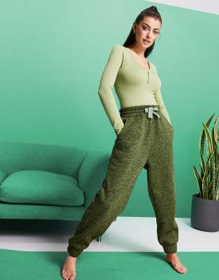 Cпортивная одежда Трикотажные джоггеры для йоги ASOS 4505-Серый