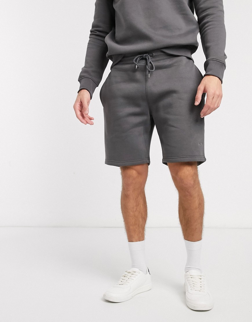 фото Трикотажные шорты от комплекта threadbare-серый