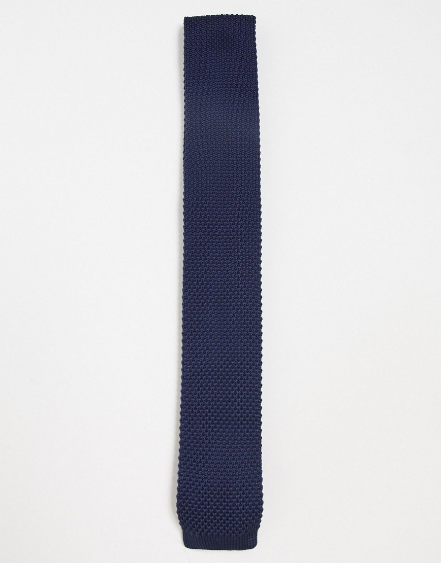 фото Трикотажный галстук gianni feraud-темно-синий