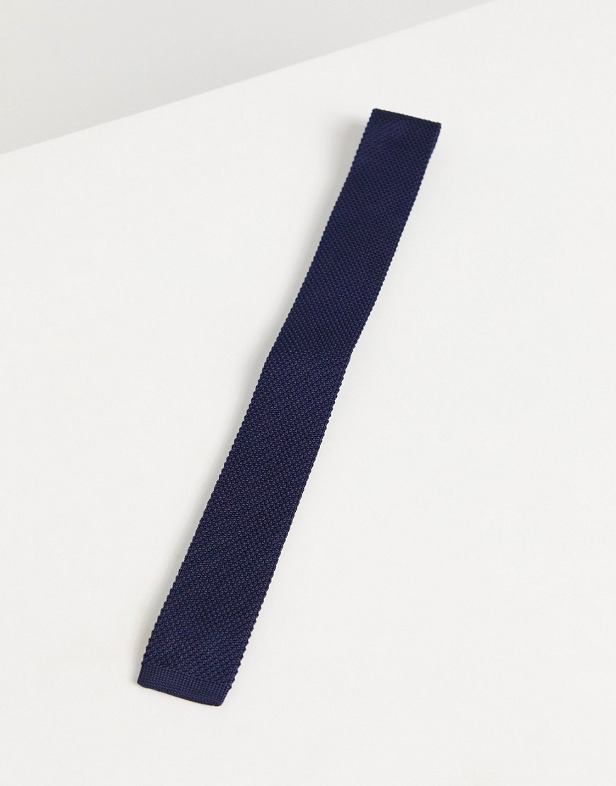 фото Трикотажный галстук gianni feraud-темно-синий