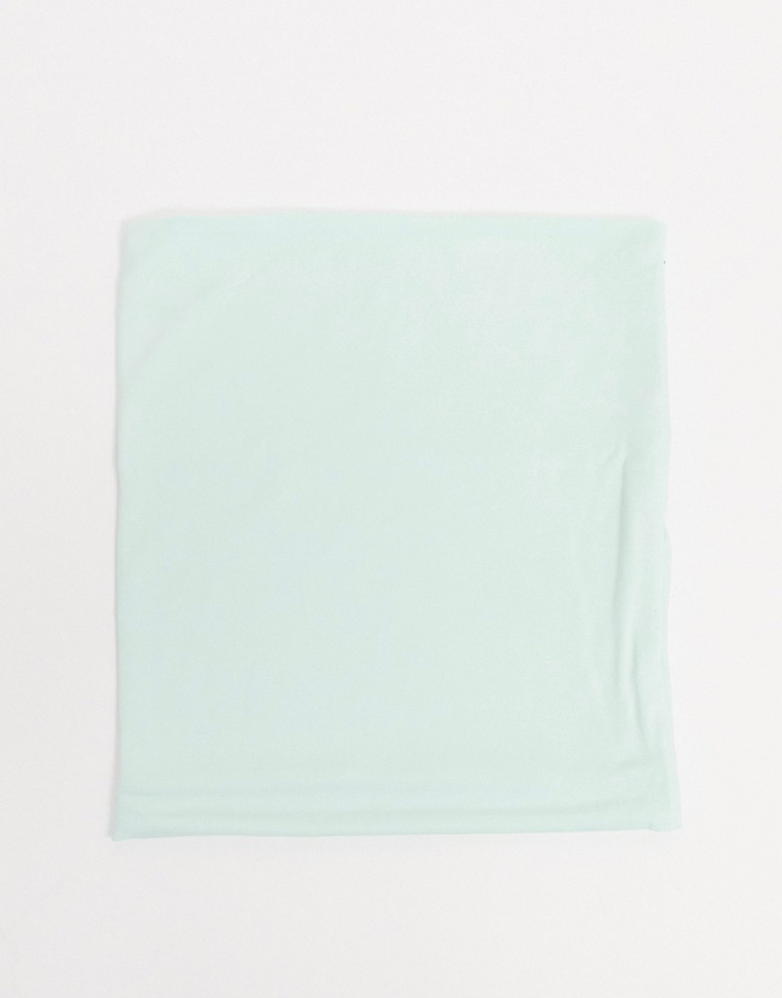 Трикотажный шарф-снуд светло-зеленого цвета ASOS DESIGN-Зеленый цвет