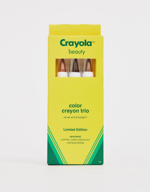 Trío de pinturas de colores Heat Wave de Crayola - Face Crayons