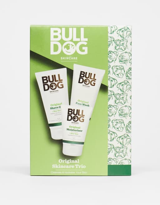 Trío de productos para el cuidado de la piel Original de Bulldog (ahorra un 15%)