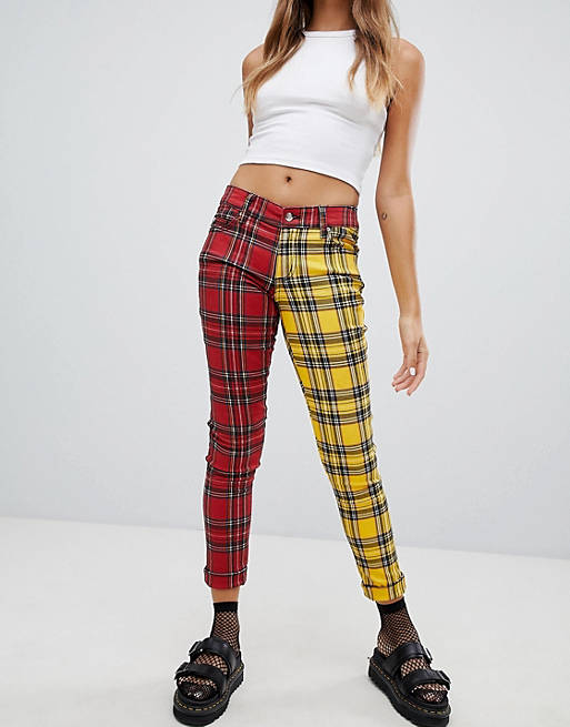 Tripp NYC check trousers