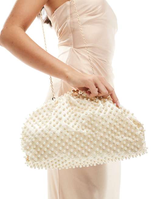 Pearl evening bag hotsell