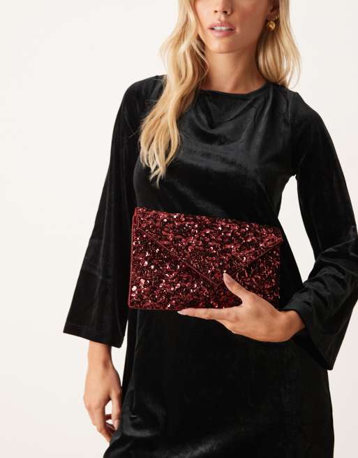 clutch for burgundy dress Hammitt | Invitation Clutch