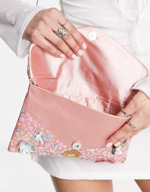 Pink discount embellished bag