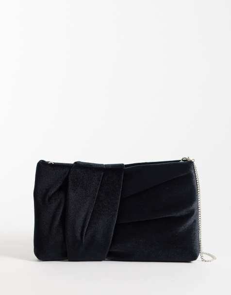 True Decadence bolso de mano de terciopelo negro - view 1