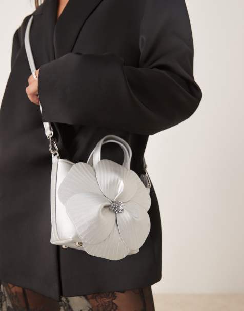 True Decadence - Borsa a mano argento a forma di fiore - view 1