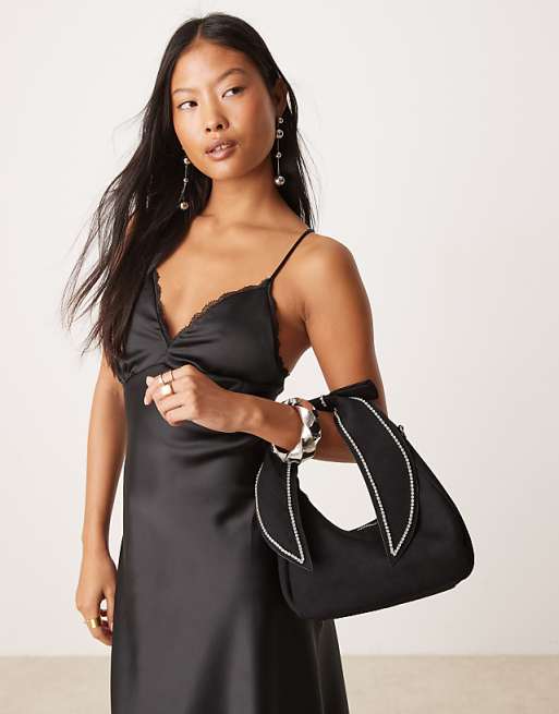 Decadent Satin Bow Dress Decadent Satin Bow Dress