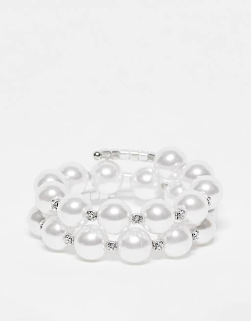 True Decadence - Bracciale multifilo con perle