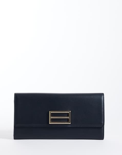 True Decadence classic clutch bag in black - view 1