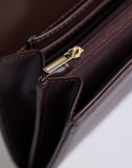True Decadence classic clutch bag in chocolate, 3 of 4