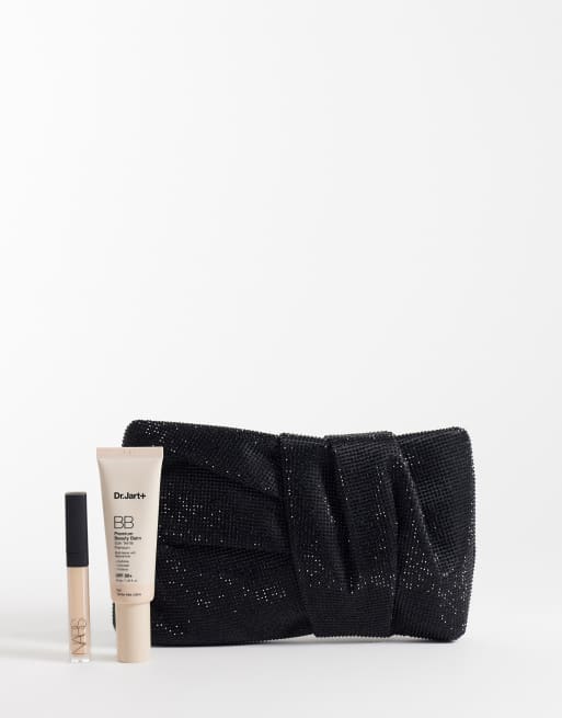 True Decadence clutch bag in black diamante, 4 of 4