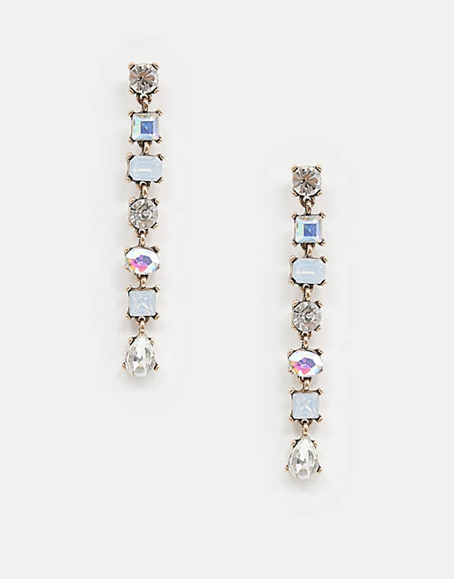 True Decadence crystal drop earrings | ASOS
