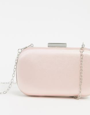 light pink clutch bag