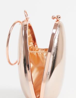 rose gold grab bag