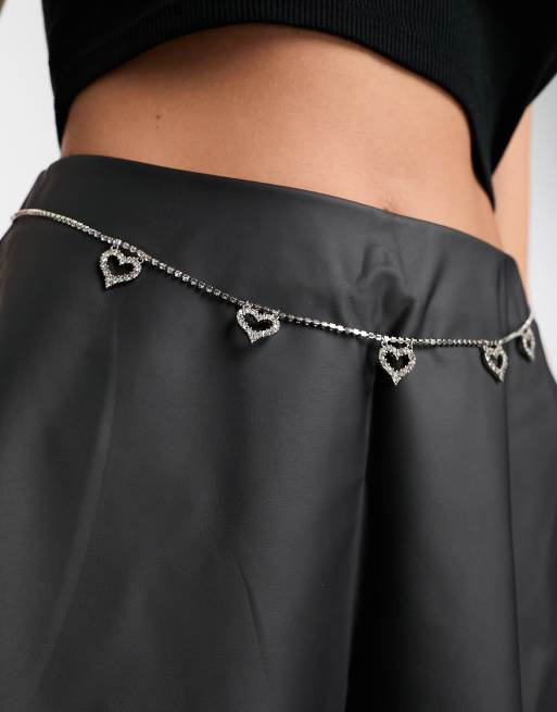 Asos heart store belt