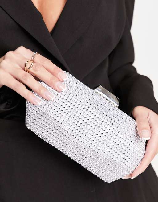 True Decadence hexagon clutch in crystal drench, 3 of 4