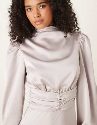 true decadence grey dress Grey Blue Ball Gown Off The Shoulder Lace-Up Back Quinceanera Dress, Grey Blue / 22